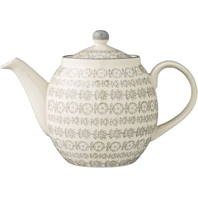 Tè Karine di Bloomingville - Fatto a mano, 1,2L, Beige/Grigio Tè Karine di Bloomingville - Fatto a mano, 1,2L, Beige/Grigio