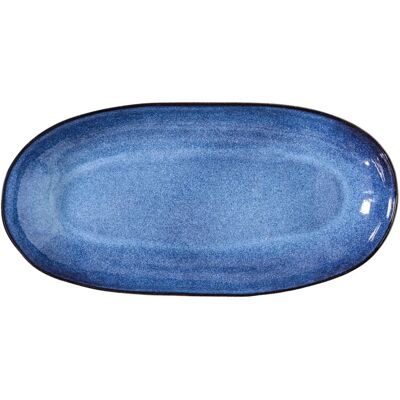 Assiette de service bleue Sandrine de Bloomingville - Assiette de service Assiette de service bleue Sandrine de Bloomingville - Assiette de service