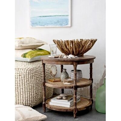 Bloomingville Suna Beigepouf - Pouf Bloomingville Suna Beigepouf - Pouf