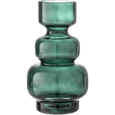 Bloomingville Glas-Vase 25cm Grün Bloomingville Glas-Vase 25cm Grün