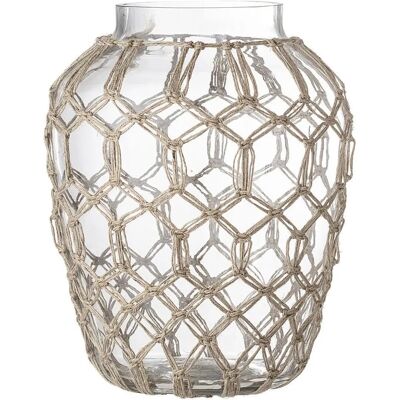 Bloomingville - Nichala - Klar - Ø20xH25,5 cm - Vase Bloomingville - Nichala - Klar - Ø20xH25,5 cm - Vase