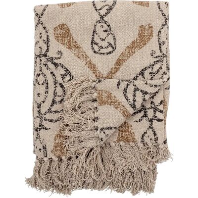 Plaid en coton recyclé Bloomingville Freddy - Couverture Plaid en coton recyclé Bloomingville Freddy - Couverture