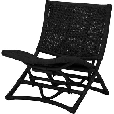 Bloomingville Modell - Faltbarer Rattanstuhl - Innenbereich Bloomingville Modell - Faltbarer Rattanstuhl - Innenbereich