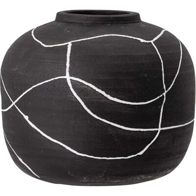 Vaso decorativo Niza di Bloomingville - Nero Vaso decorativo Niza di Bloomingville - Nero