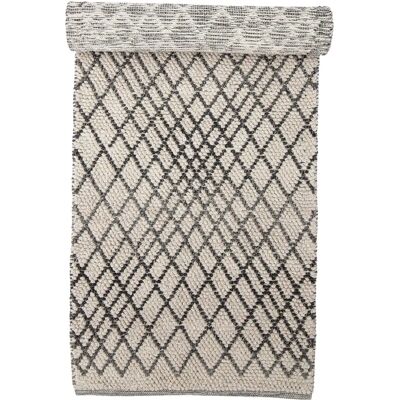 Tappeto di Lana Bloomingville Kaya - 80x250cm - Motivo Moderno Tappeto di Lana Bloomingville Kaya - 80x250cm - Motivo Moderno
