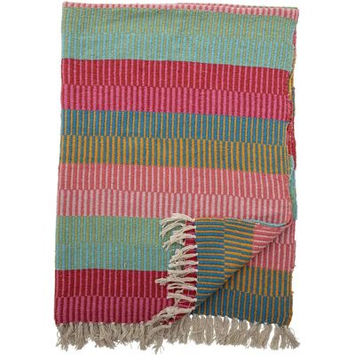 Creative Collection Isnel Recycling Baumwolle Plaid - Mehrfarbig Creative Collection Isnel Recycling Baumwolle Plaid - Mehrfarbig