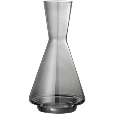 Bloomingville Yvette Dekanter - Grå, 1200ml, Elegant Glas Bloomingville Yvette Dekanter - Grå, 1200ml, Elegant Glas