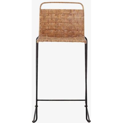 Bloomingville Gunnel Rattan Barhocker - Natur Bloomingville Gunnel Rattan Barhocker - Natur