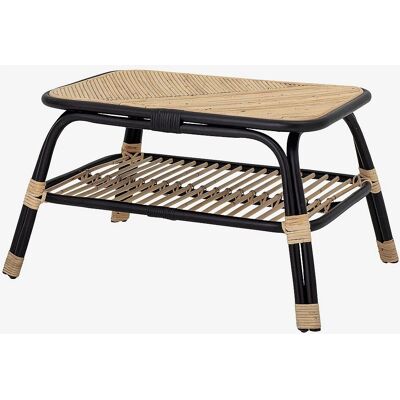 Bloomingville Loue Sidebord - Rattan Sort/Naturlig Bloomingville Loue Sidebord - Rattan Sort/Naturlig