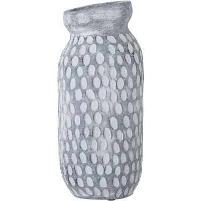 Bloomingville Jac Vase - Keramik Blå - Rund Form Bloomingville Jac Vase - Keramik Blå - Rund Form