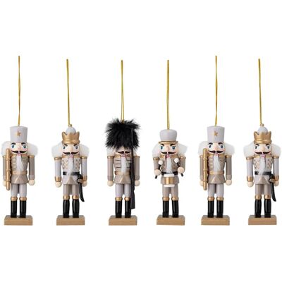 Bloomingville Nikita Set mit 6 goldenen Weihnachtsornamenten Bloomingville Nikita Set mit 6 goldenen Weihnachtsornamenten