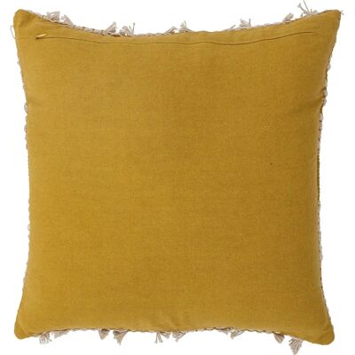 Almohadón decorativo de algodón amarillo Bloomingville Cea Almohadón decorativo de algodón amarillo Bloomingville Cea