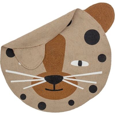 Bloomingville Naffie Brun Jute Matta - Barns Leopard Dekor Bloomingville Naffie Brun Jute Matta - Barns Leopard Dekor