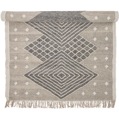 Bloomingville Esme Wollteppich - Natürliche Töne - 150x210cm - Skandinavisches Design Bloomingville Esme Wollteppich - Natürliche Töne - 150x210cm - Skandinavisches Design