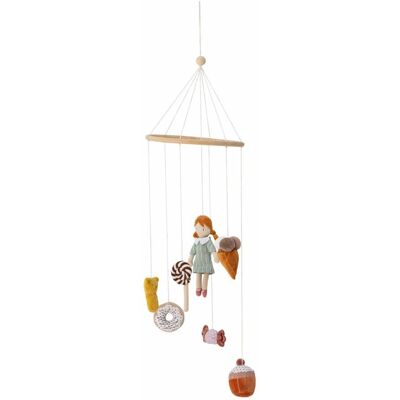 Bloomingville Baby Mobile - Baumwolle Braun - Kinderzimmerdeko Bloomingville Baby Mobile - Baumwolle Braun - Kinderzimmerdeko