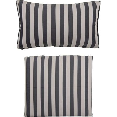 Bloomingville Mundo Kissenbezug - Schwarz - 66 x 58 cm - Kissenbezug Bloomingville Mundo Kissenbezug - Schwarz - 66 x 58 cm - Kissenbezug