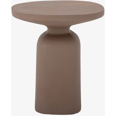 Table d'appoint Millan de Bloomingville - Ø 44,5cm - Brun - Aluminium - Publicité Table d'appoint Millan de Bloomingville - Ø 44,5cm - Brun - Aluminium - Publicité