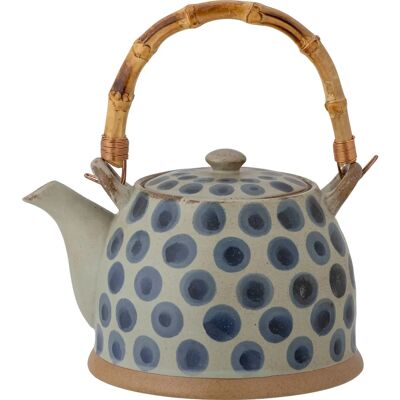 Bloomingville Tinni Teekanne - Steinzeug, Blau, 1,25L - Teapot Bloomingville Tinni Teekanne - Steinzeug, Blau, 1,25L - Teapot
