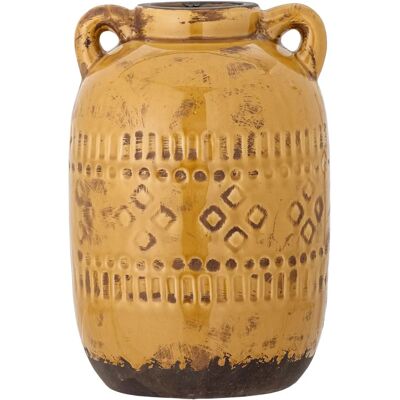 Vase Rijad en Terre Cuite Jaune de Bloomingville - Vase - Publicité Vase Rijad en Terre Cuite Jaune de Bloomingville - Vase - Publicité