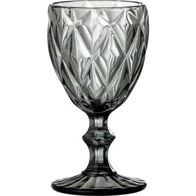 Bloomingville Asana - 6 pièces Verres à vin facettés - Design élégant - Publicité Bloomingville Asana - 6 pièces Verres à vin facettés - Design élégant - Publicité