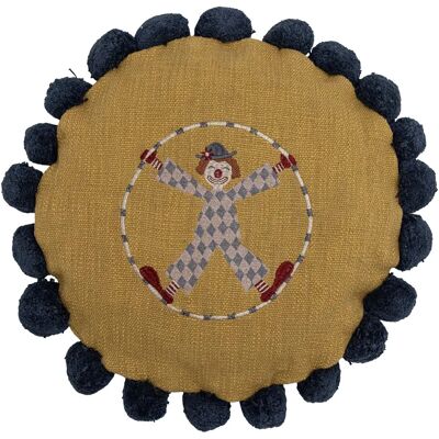 Coussin Seamus Mini Bloomingville - Jaune - Coton Coussin Seamus Mini Bloomingville - Jaune - Coton