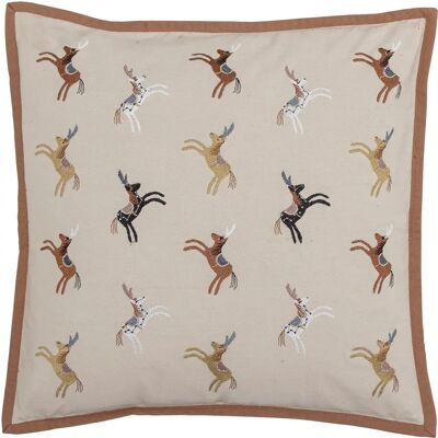 Coussin Doglas de Bloomingville - 40x40 cm - Marron - Décoration enfant Coussin Doglas de Bloomingville - 40x40 cm - Marron - Décoration enfant