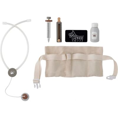 Bloomingville Grauer Arzt Spielset - Spielzeugset Bloomingville Grauer Arzt Spielset - Spielzeugset