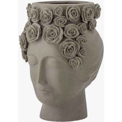 Bloomingville Akira Graue Vase - Keramikdekoration Bloomingville Akira Graue Vase - Keramikdekoration