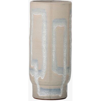 Vase Décorative Vefa Beige de Bloomingville - Pour fleurs séchées - Publicité Vase Décorative Vefa Beige de Bloomingville - Pour fleurs séchées - Publicité