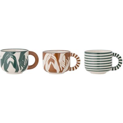 Bloomingville Carim Ensemble de 3 Tasses Colorées - Tasses & Mug - Publicité Bloomingville Carim Ensemble de 3 Tasses Colorées - Tasses & Mug - Publicité