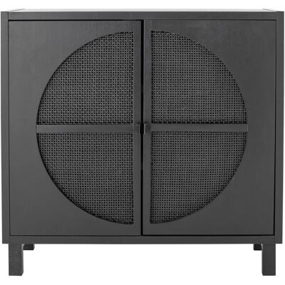 Bloomingville Trento Kast - Zwart - 105x40x100 cm Bloomingville Trento Kast - Zwart - 105x40x100 cm