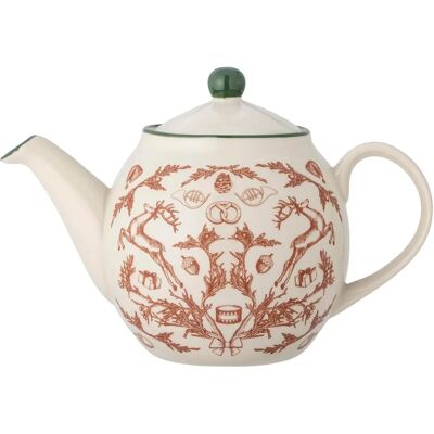 Bloomingville Beth Rote Steingut Teekanne - Teapot Bloomingville Beth Rote Steingut Teekanne - Teapot