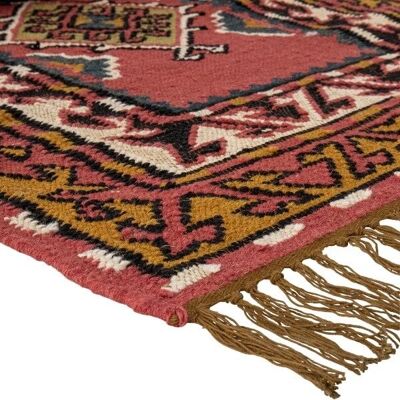 Bloomingville Arsam Teppich - Rose - Wolle - 245x75cm - Bodenbelag Bloomingville Arsam Teppich - Rose - Wolle - 245x75cm - Bodenbelag