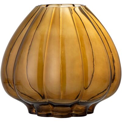 Creative Lezanne Vase - Elegante Glas, Braun, 25x22cm Creative Lezanne Vase - Elegante Glas, Braun, 25x22cm