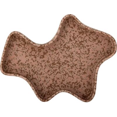 Bloomingville Lakey Bricka - Organisk Brun Dekor Bloomingville Lakey Bricka - Organisk Brun Dekor