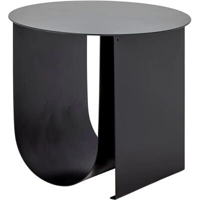 Table d'appoint noire Cher de Bloomingville - Design en métal moderne - Publicité Table d'appoint noire Cher de Bloomingville - Design en métal moderne - Publicité
