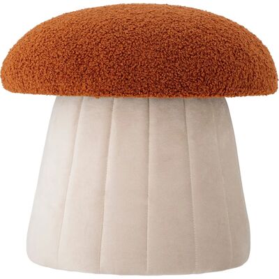 Pouf Rosso Bertil di Bloomingville - 35x37 cm Pouf Rosso Bertil di Bloomingville - 35x37 cm