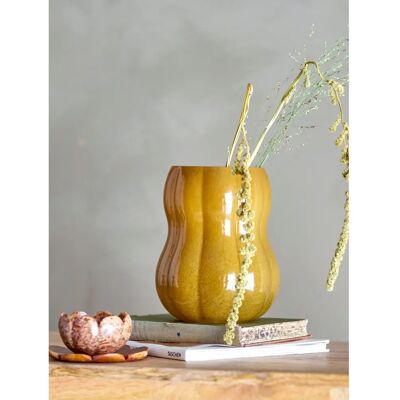 Creative Collection - Kürbis Vase - Glas - Braun Creative Collection - Kürbis Vase - Glas - Braun
