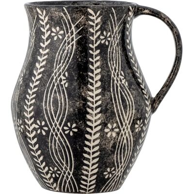 Creative Collection Aswan Carafe - Grès - Noir - Carafe de service - Publicité Creative Collection Aswan Carafe - Grès - Noir - Carafe de service - Publicité