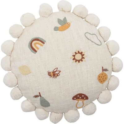 Bloomingville Agnes Beiges Kissen - 40cm - Kinderdeko Bloomingville Agnes Beiges Kissen - 40cm - Kinderdeko