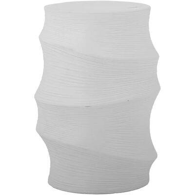Table d'appoint Volise blanche - Bloomingville - Publicité Table d'appoint Volise blanche - Bloomingville - Publicité