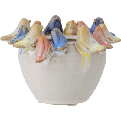 Creative Collection Eanna Grauer Steingut-Blumentopf - Blumentopf Creative Collection Eanna Grauer Steingut-Blumentopf - Blumentopf