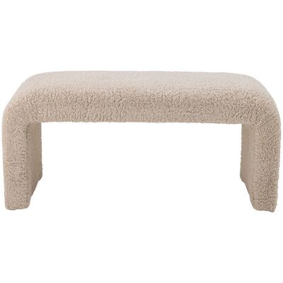 Bloomingville Bobbie Bank - Runde Bouclé-Stoff - 100cm Bloomingville Bobbie Bank - Runde Bouclé-Stoff - 100cm