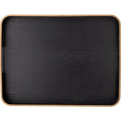 Bloomingville Leyton Serviertablett - Schwarz - 38x50cm Bloomingville Leyton Serviertablett - Schwarz - 38x50cm