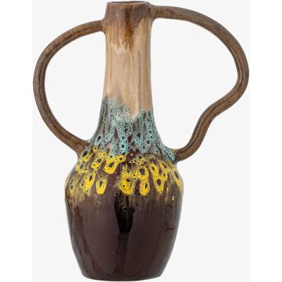 Bloomingville Mahnoor Vase - Mehrfarbig - 34cm - Steingut Bloomingville Mahnoor Vase - Mehrfarbig - 34cm - Steingut