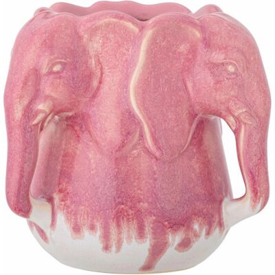 Bloomingville Pontus Vase - Rosa, 15,5cm, Steinzeug Bloomingville Pontus Vase - Rosa, 15,5cm, Steinzeug