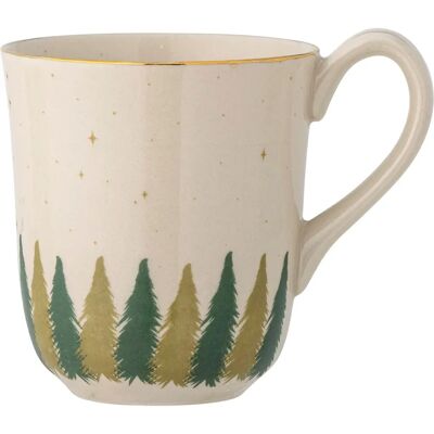 Bloomingville Spruce Becher 350 ml beige - Tasse Bloomingville Spruce Becher 350 ml beige - Tasse