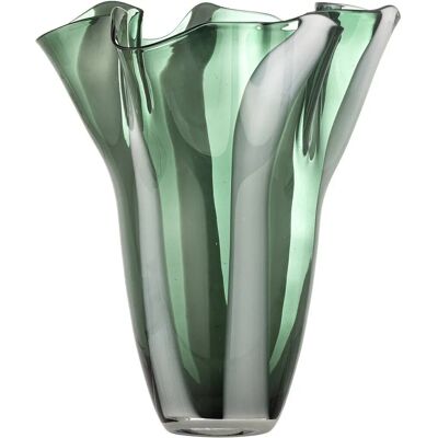 Bloomingville Lettice Vase - Organisches Grünes Handgefertigtes Glas Bloomingville Lettice Vase - Organisches Grünes Handgefertigtes Glas