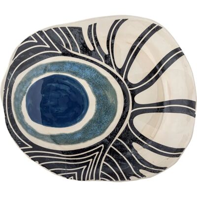 Bloomingville Yamato Blau Serviertablett - Serving Tray Bloomingville Yamato Blau Serviertablett - Serving Tray