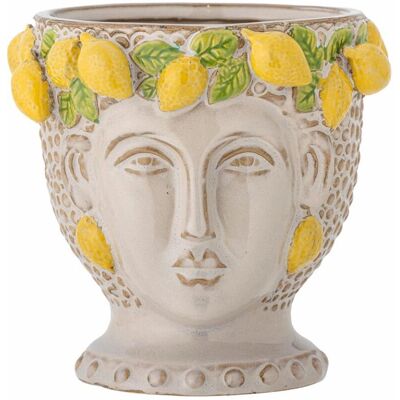 Vaso da fiori Bloomingville Limone - Ceramica artigianale italiana Vaso da fiori Bloomingville Limone - Ceramica artigianale italiana